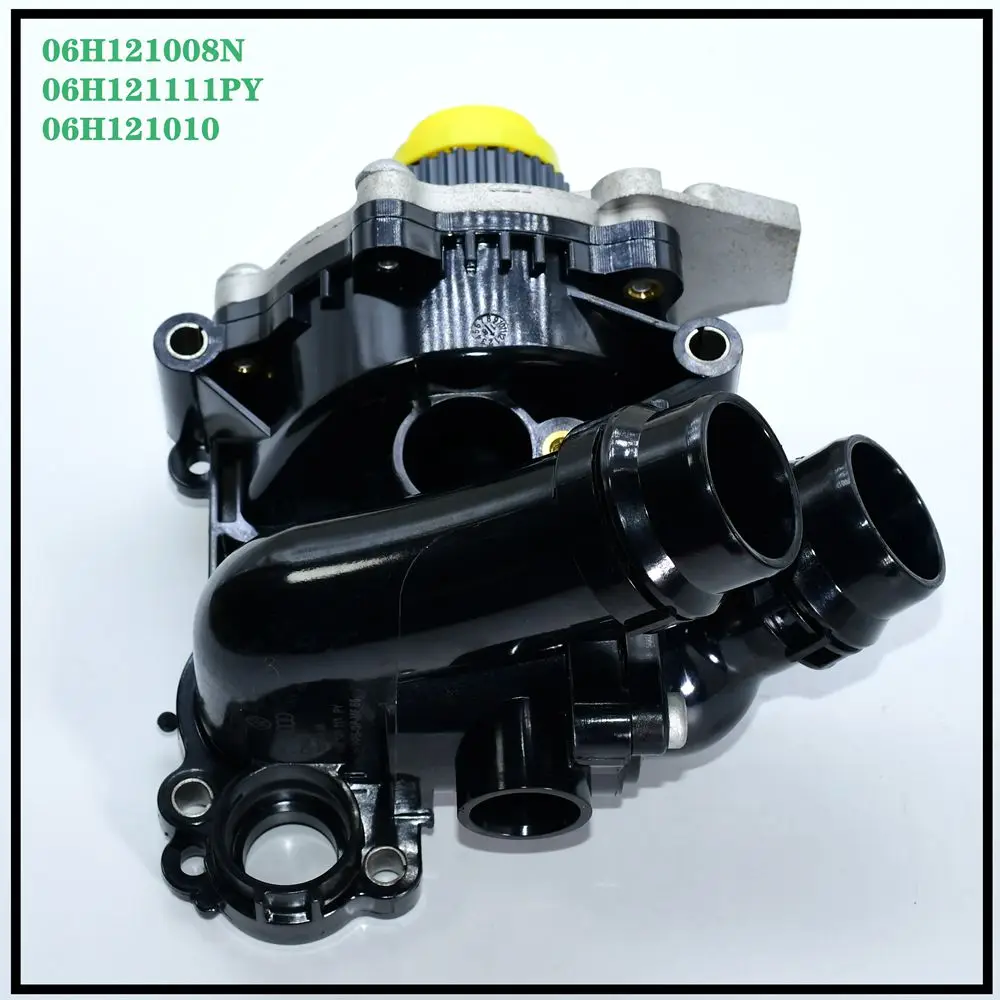 Водяной помпы из алюминия сборка для Q3 Q5 A3 A4 A5 A6 TT Golf Passat CC Eos Tiguan Leon 1 8/2 0 T 06H121026CQ 06H 121