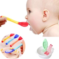 baby soft silicone spoons feedingtableware spoon waterproof childrens tableware silicone spoon baby food feeding tools