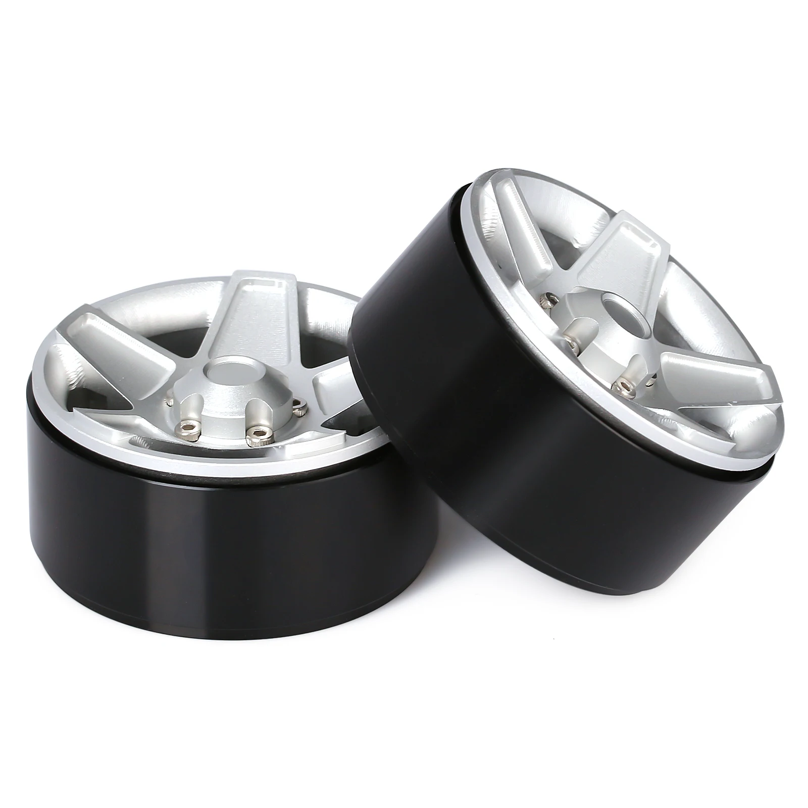 injora 4 шт cnc металл 19 beadlock 5 спиц обод кол