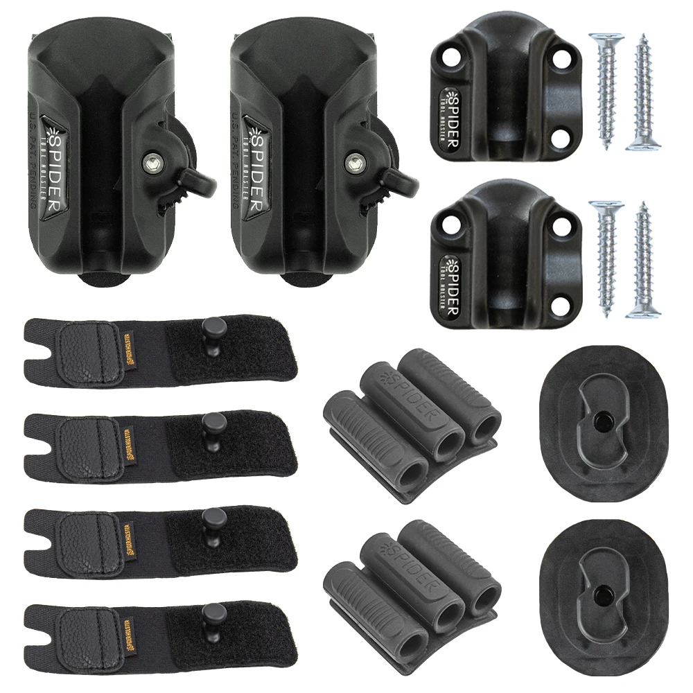 

Кобура для инструментов Spider Professional, набор из 12 предметов — набор отверток для переноски и хранения электродрели