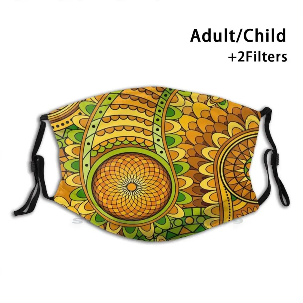 

Пейсли» с принтом геометрических фигур-желтый, коричневый, зеленый; Дизайн с защитой от пыли фильтр смываемая маска для лица для пейслийски...