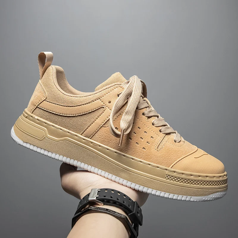 

Men sneakers casual Lightweight Breathable Flats Shoes Low Top Trend Comfortable Leisure shoes Joker simple Outdoor Board Shoes