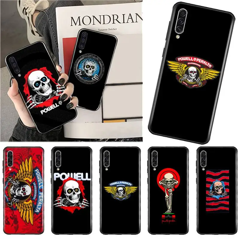 

Powell Peralta Phone Case For Samsung A40 A50 A51 A71 A20E A20S S8 S9 S10 S20 Plus note 20 ultra 4G 5G