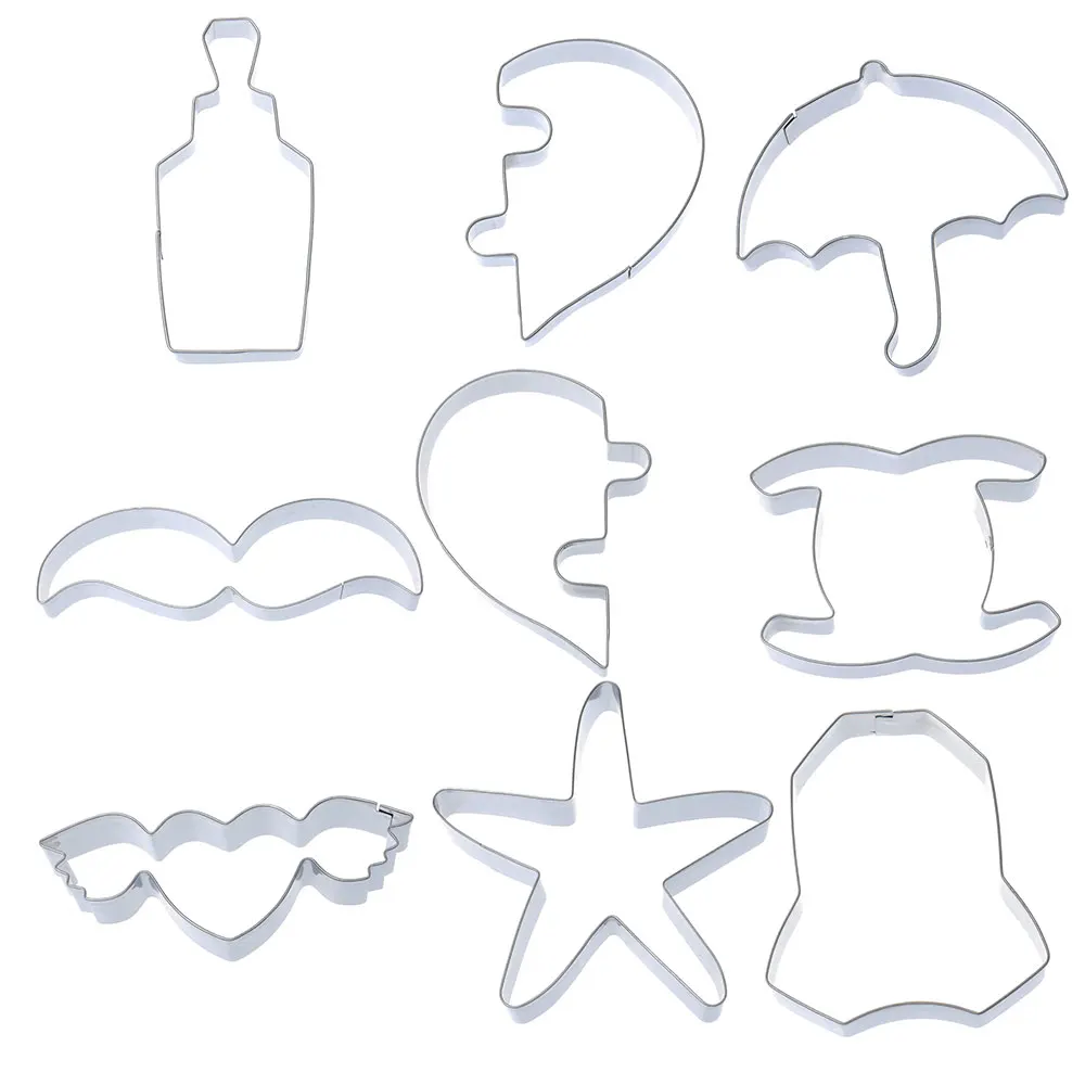 1 шт. металлические форменные штампы для печенья Форма кексов шоколадных кольцо