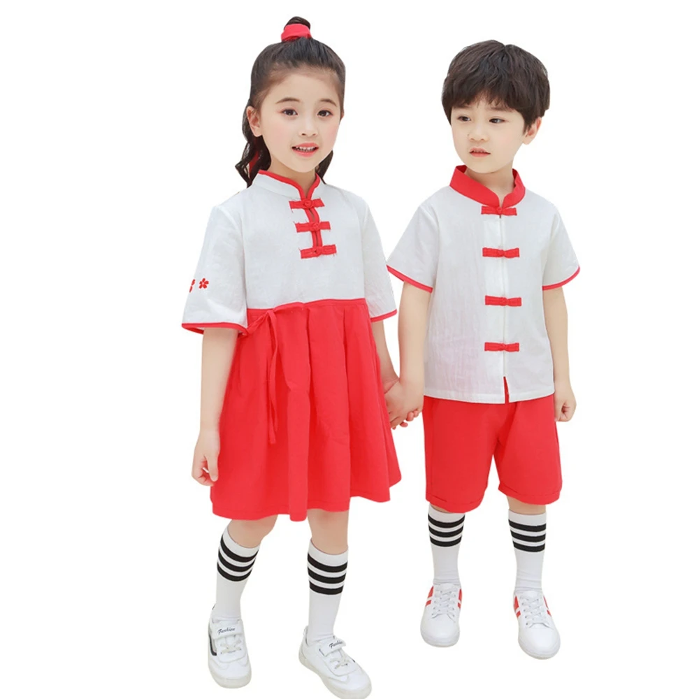 Начальной Школы Юбка натуральный хлопок японская школьная форма средней школы