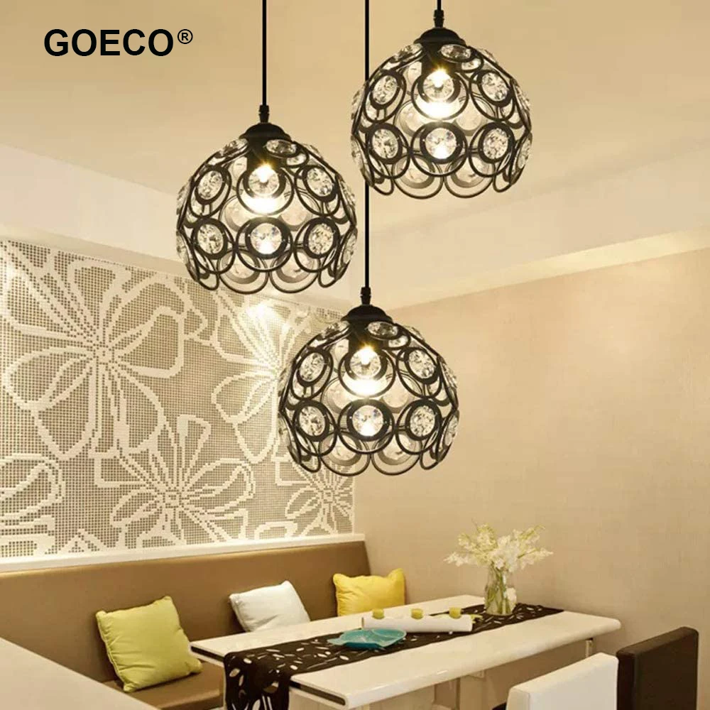 

Crystal Led Pendant Light Modern Lamp Chandelier For Living Room Bedroom Bar Dining Room Light Fixtures Home Decoration E27