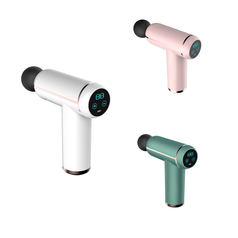 

Mini Muscle Massager LCD Display Portable Electric Massager,for Percussion Massager Relieve Soreness Massager