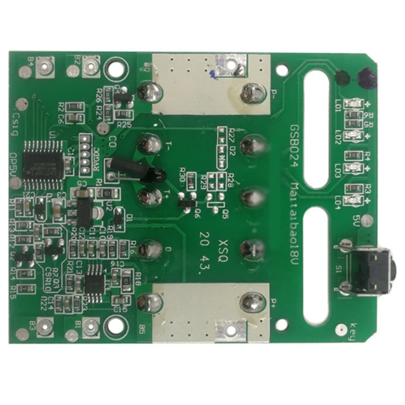 

Lithium Battery PCB Circuit Board Protection Board LED Battery for Metabo18V20V