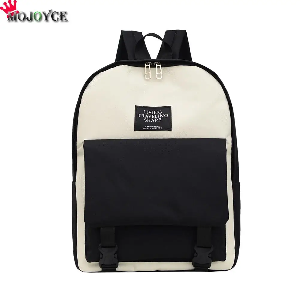 

Nylon School Bags Women Girls Large Capacity Backpack Student Bagpack Mochila Vintage Bags for Student Birthday Gifts