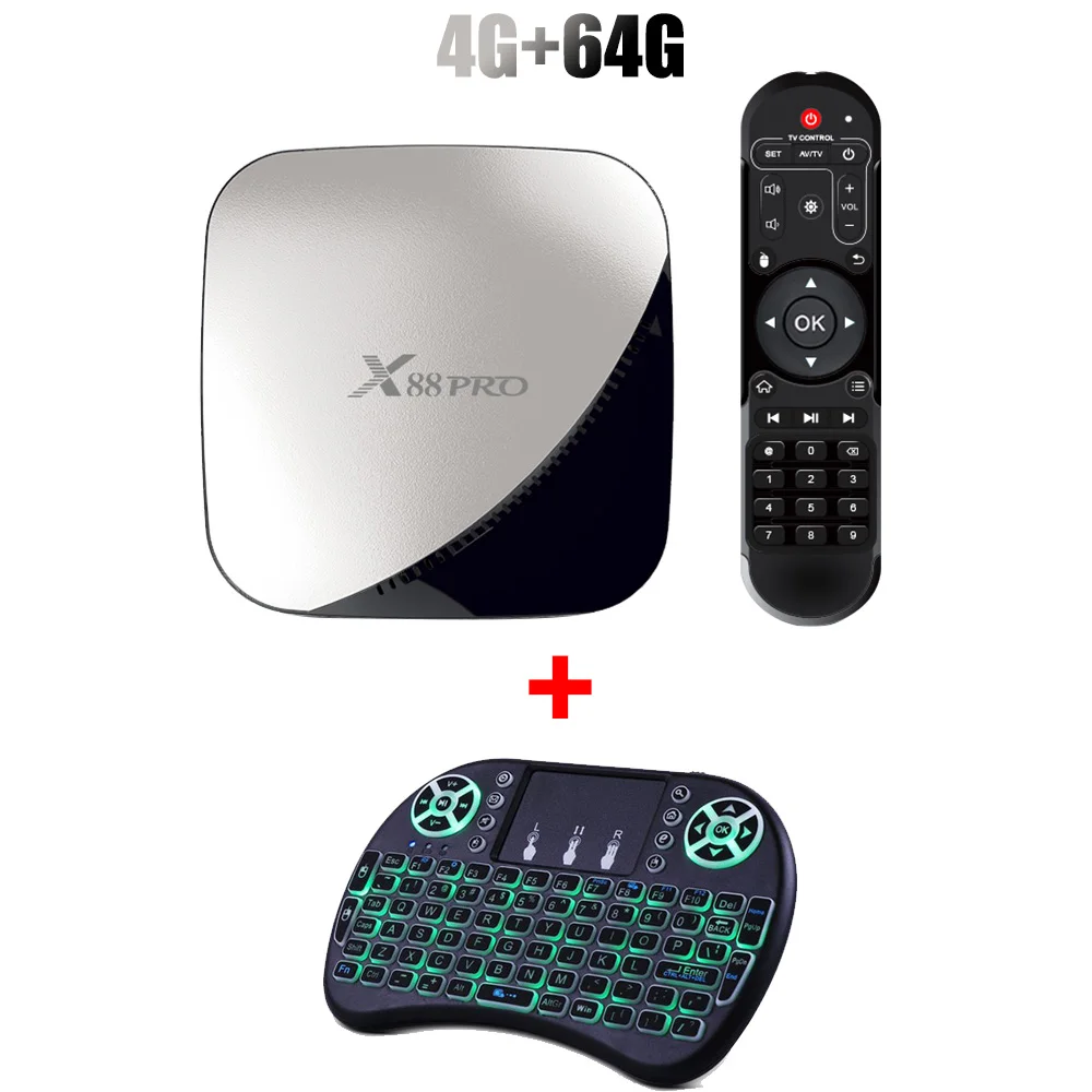 X88 PRO tv Box Android 9,0 4 Гб 4 к ТВ-приставка ram 64 ГБ 32 ГБ Google голосовой помощник Rockchip RK3318 четырехъядерный Wifi Youtube 4K - Цвет: Silver 4G X 64G M