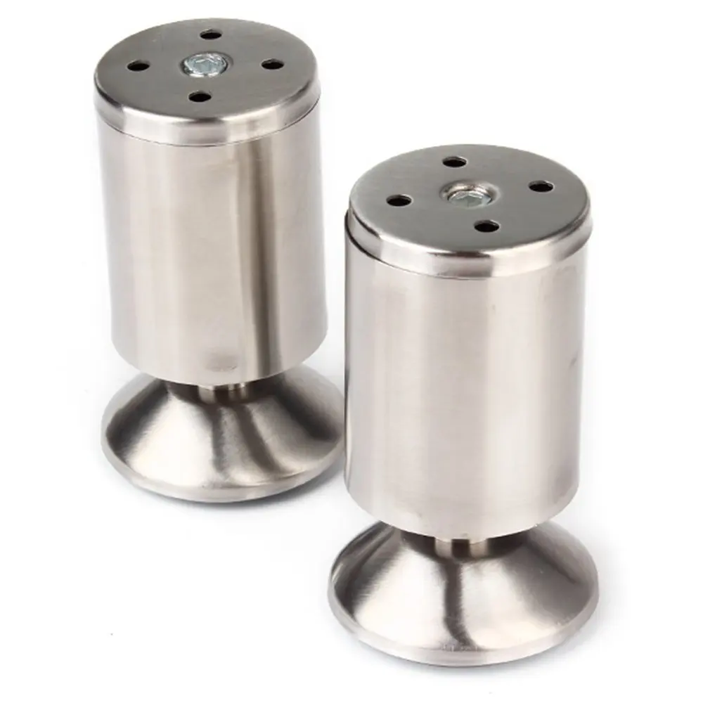 Набор из 4 круглых ножек для мебели 50 мм диаметр 100 | Обустройство дома