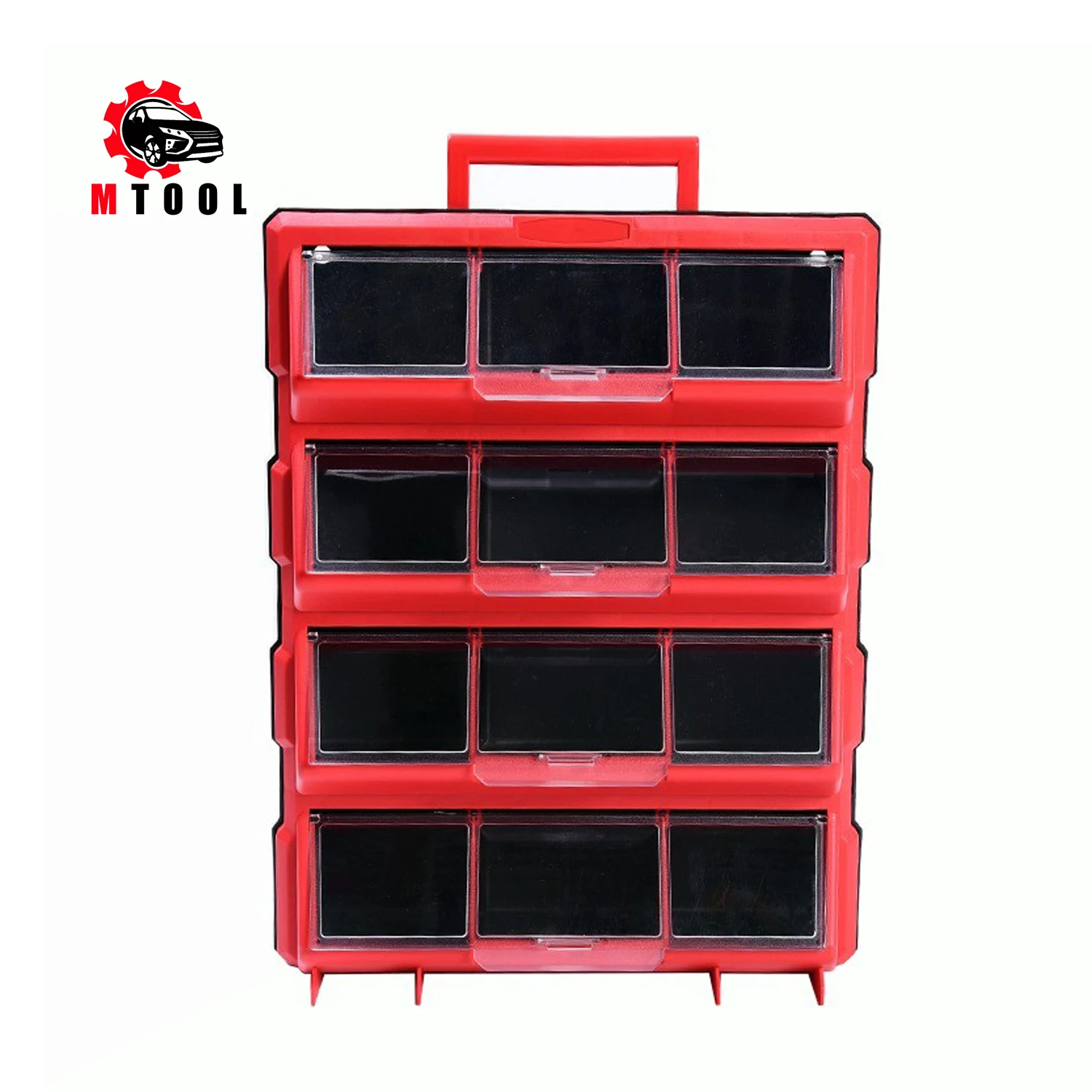 

Wall-mounted combination toolbox storage box Multi-grid drawer Thicken parts box high quality tool case