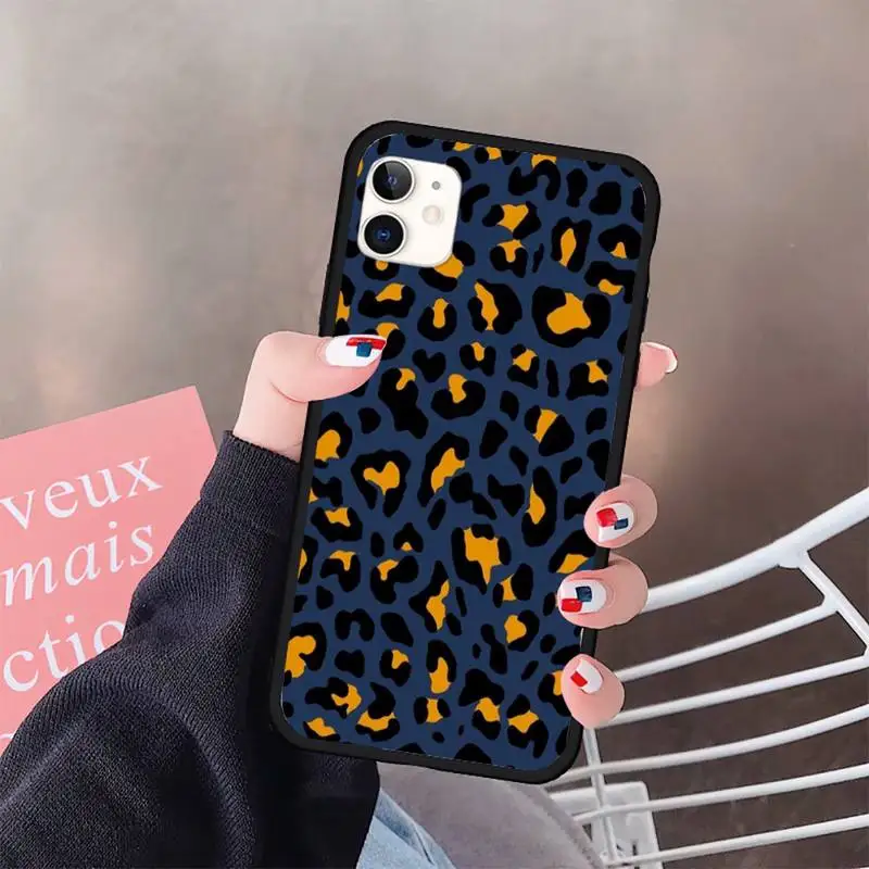 

Leopard pattern luxurious sexy Phone Case for iPhone 11 12 pro XS MAX 8 7 6 6S Plus X 5S SE 2020 XR
