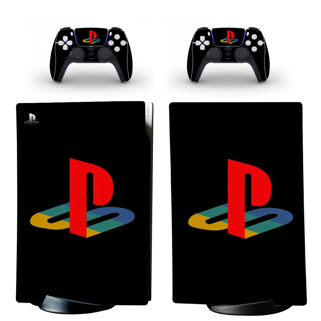 

Символ PS5 цифровой издание кожи Стикеры наклейка кожного покрова для Игровые приставки 5 консоли и контроллеры PS5 кожи Стикеры винил