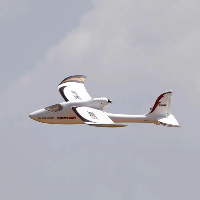

FMS 1280MM (50.4") Wingspan Easy Trainer EPO Remote Control RC Glider Airplane PNP Model Toys