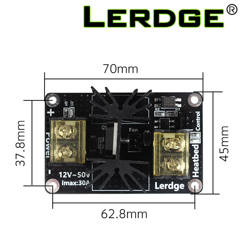Плата расширения с подогревом для 3D принтера дополнительный модуль высокой