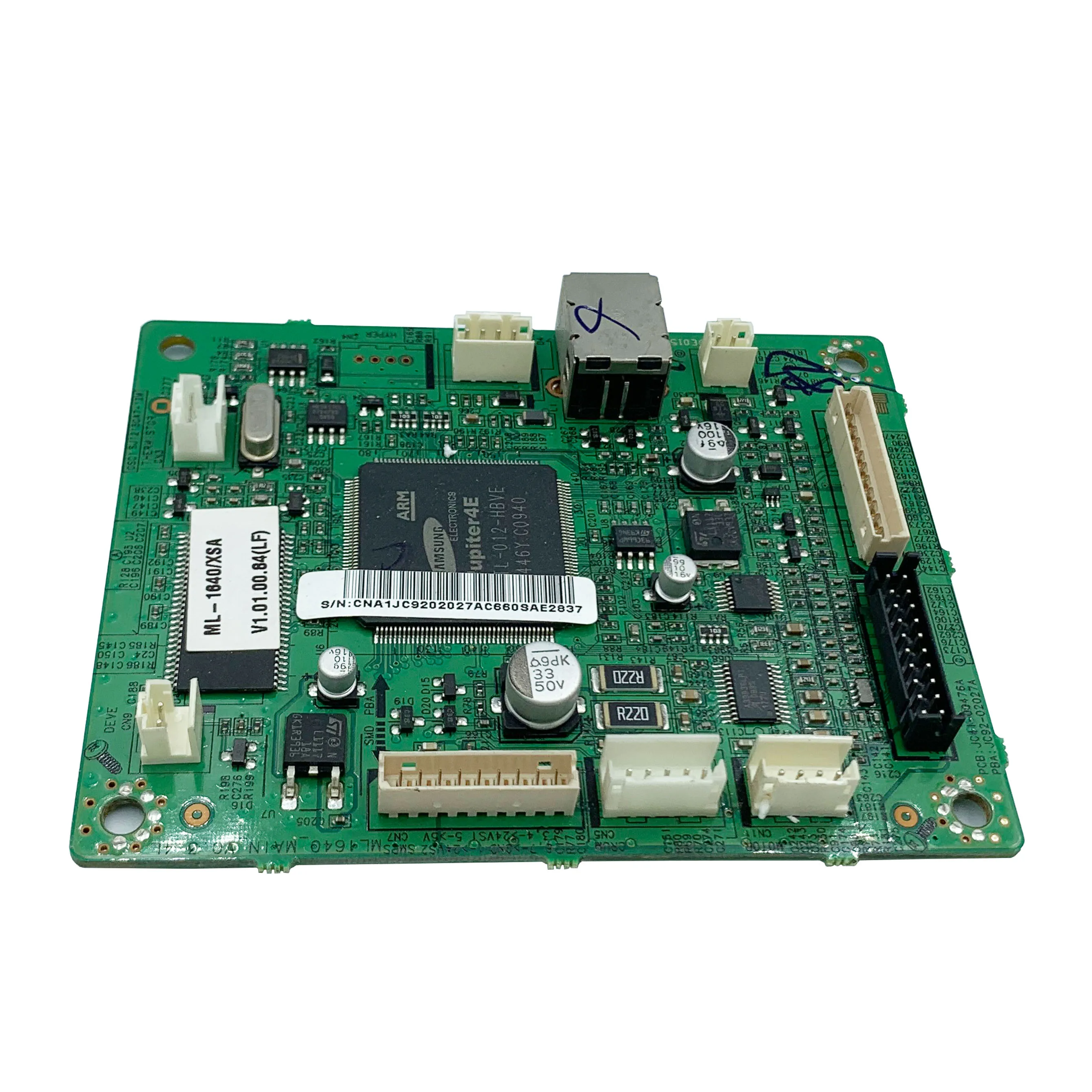 Форматирующая плата для Samsung ML 1640 ML1640 JC92 02027A|formatter board|main logic boardsamsung formatter board |