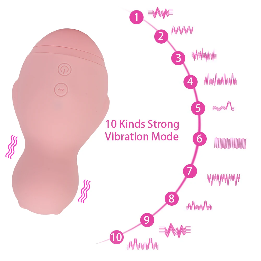 Стимуляция сосков 10 режимов секс-игрушки для женщин милый медведь вибратор