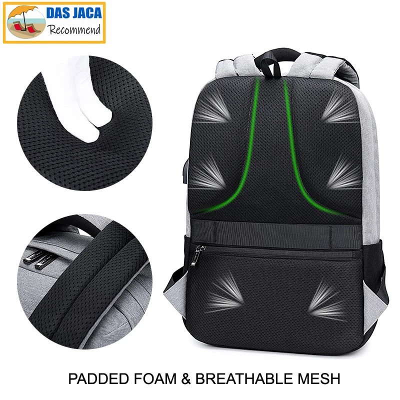 17 leisure rucksacks computer bag light weight travel daypacks men laptop slim backpacks office business school bag free global shipping