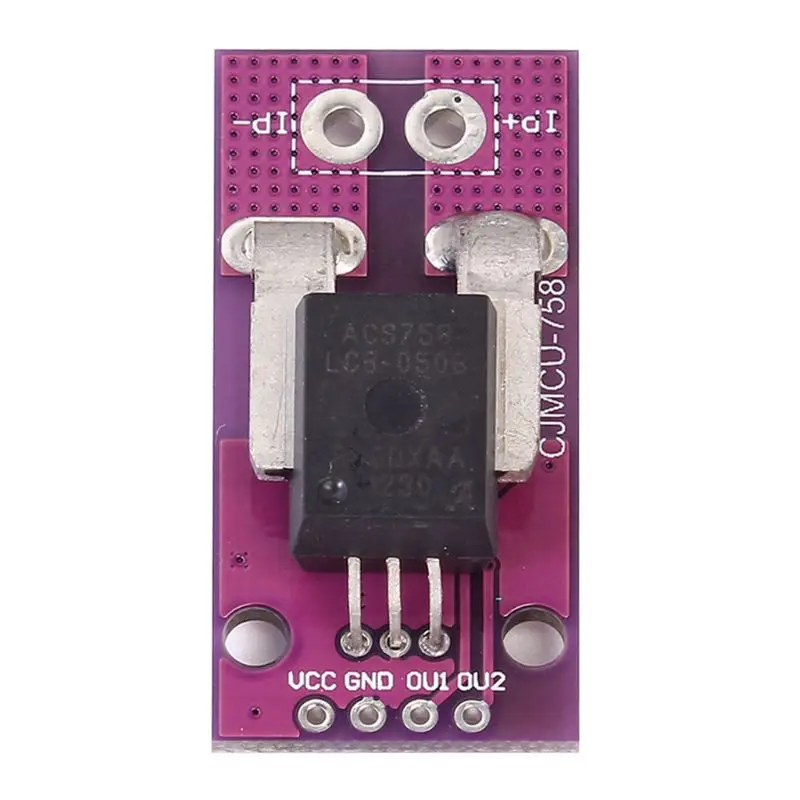 1 шт. CJMCU 758 ACS758LCB 050B PFF T лайнер зал датчик тока модуль электронный DIY Замена платы