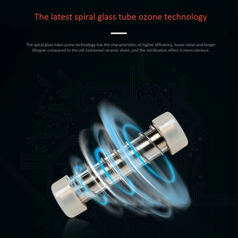 

Mini Car Air Purifier Humidifier Ozone Generator Deodorizer Fridge Purification for Refrigerator Deodorizer Us Plug