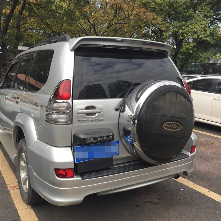 Для Toyota Prado FJ120 4000 Спойлер ABS Материал заднего крыла автомобиля праймер задний для