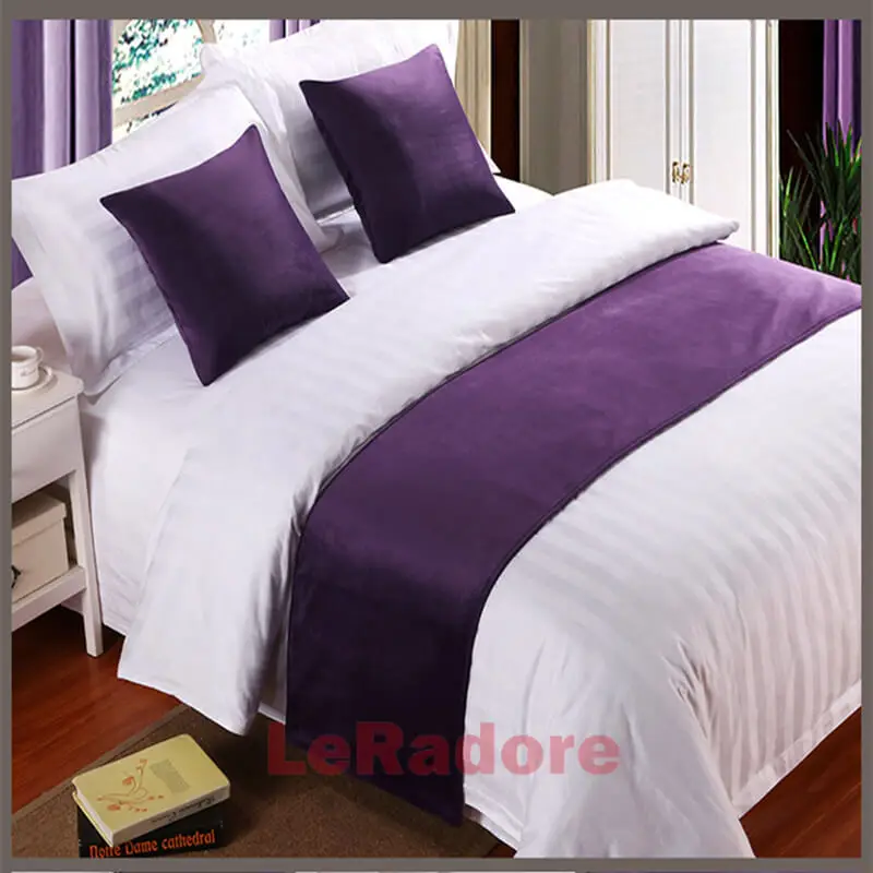 Роскошный бархатный набор шарфов для отеля мотель прочный защитный чехол