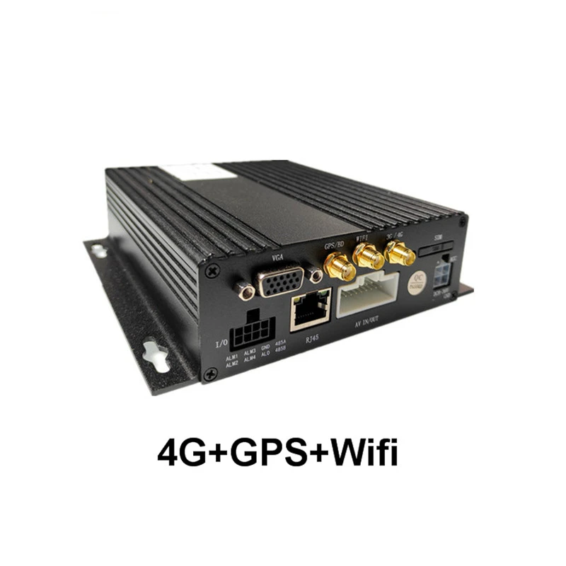 Мобильный видеорегистратор MDVR 4G gps Wi Fi hd 4 канала ahd двойная sd карта для