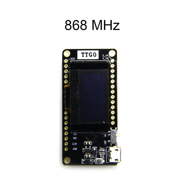 868MHZ LORA32 V2.0 433/868/915 МГц ESP32 LoRa OLED 0,96 дюймовая SD карта Дисплей Bluetooth WI-FI ESP32 модулей со встроенной антенной - Цвет: 868MHZ