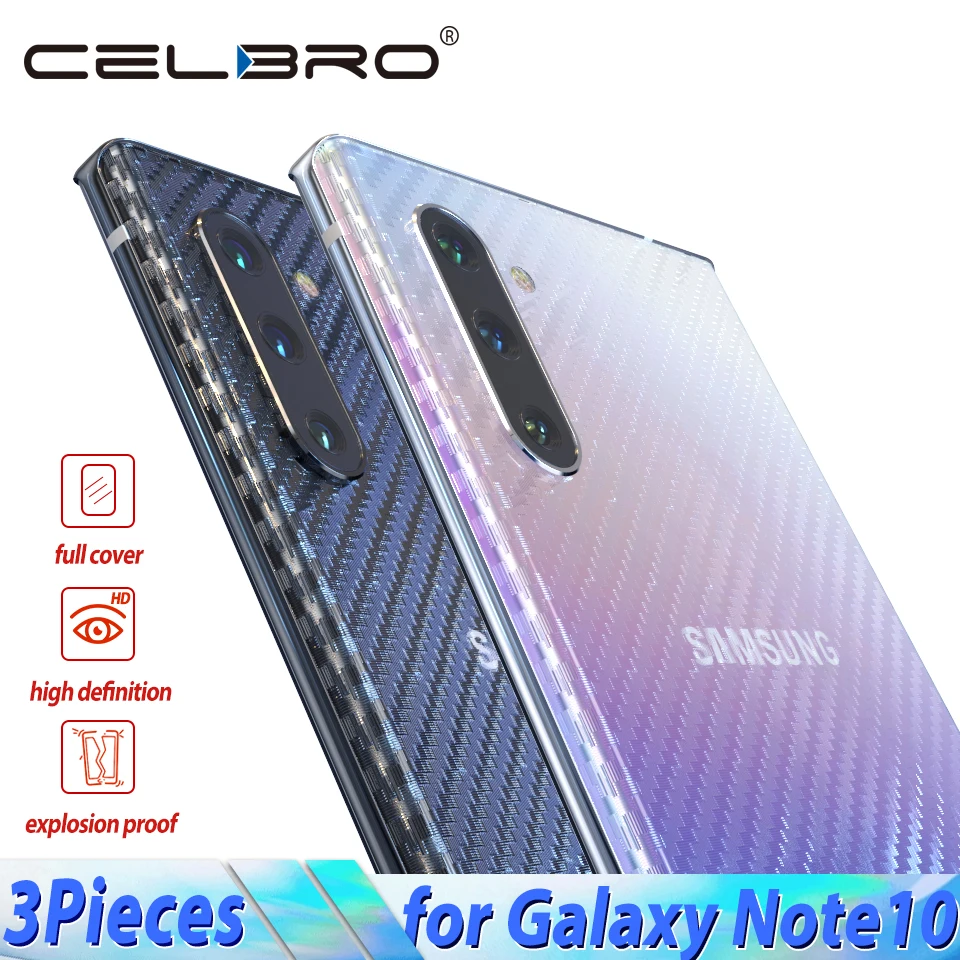 Защитная пленка для Samsung Galaxy Note 10 Plus S10 S10E задняя plus Note10 защитная задней панели