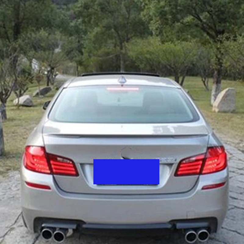 Для спойлера BMW 5 серии F10 F18 ABS Материал Автомобильный багажник заднее крыло 2011 2018