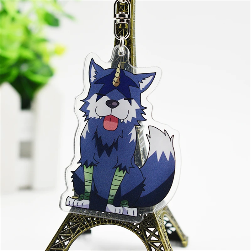 1pcs That Time I Got Reincarnated as a Slime Acrylic Pendant Keyring Cos Prop Anime Cartoon Keychain New Year Gifts for Boy Girl | Украшения