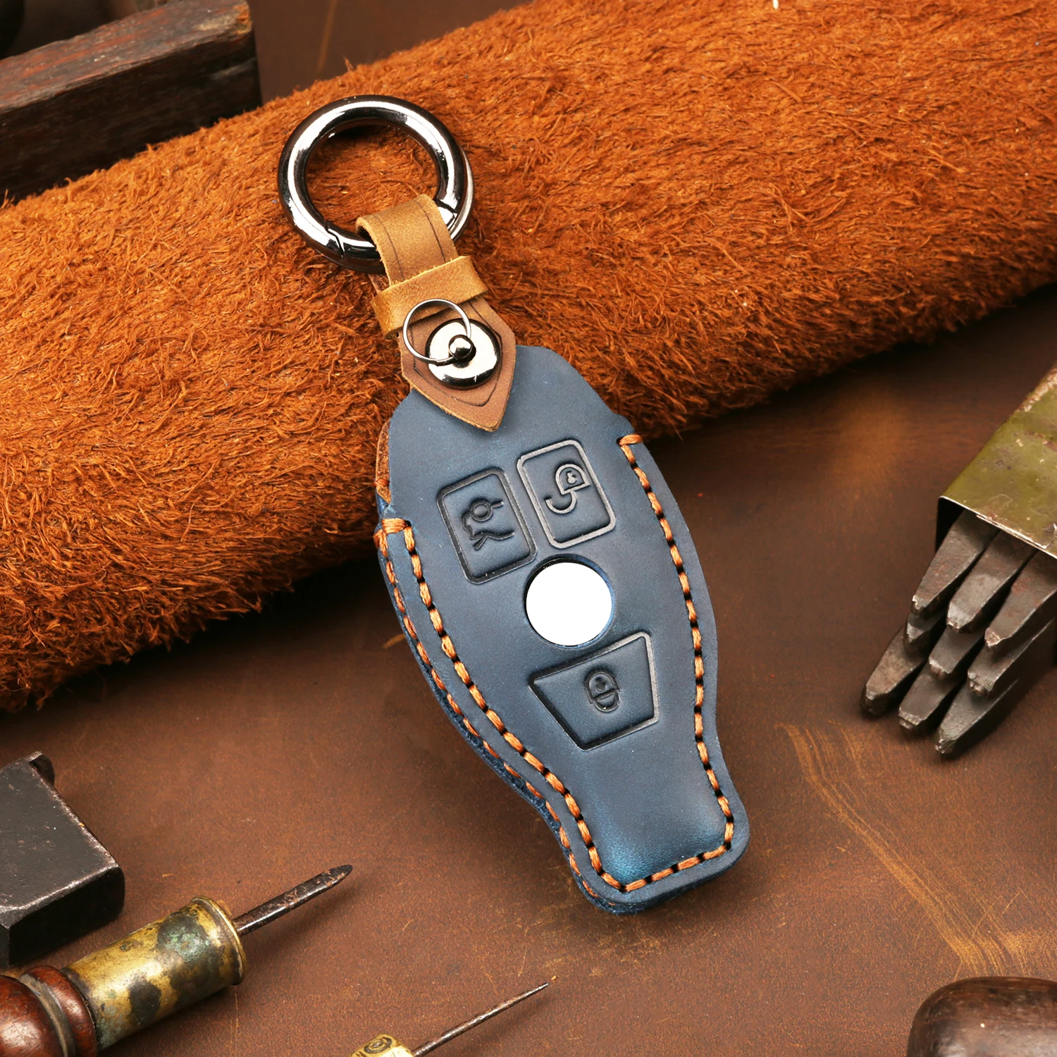 

For Mercedes Benz GL ML SL GLA GLE GLS SLA SLC SLE Car Key Cover Bag Car Auto Accessor