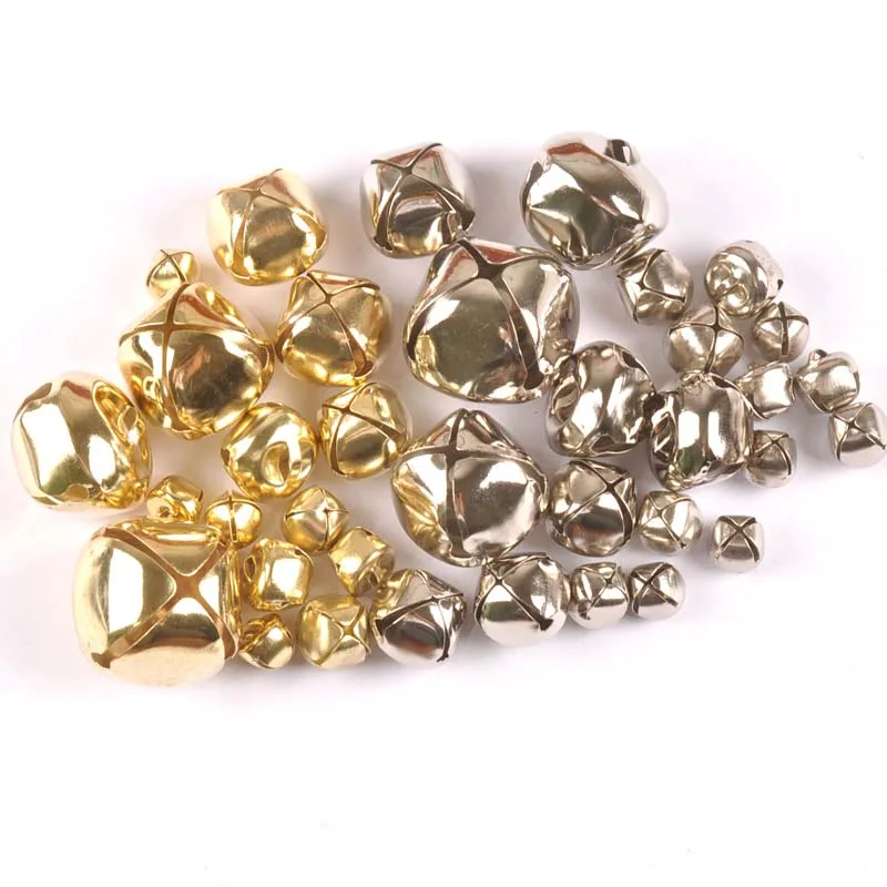 Серебряные/Золотые колокольчики Рождественское украшение подвесная X Железный