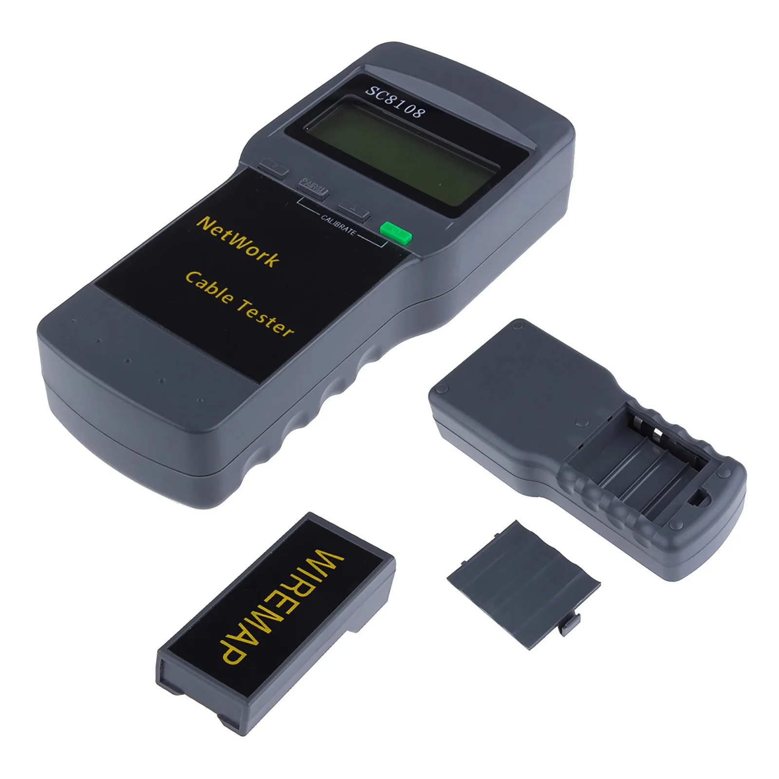 

SC8108 RJ45 Network LAN Length Tester Meter Digital Network LAN Phone Cable Tester & Meter With LCD Display 5E 6E CAT5 RJ45