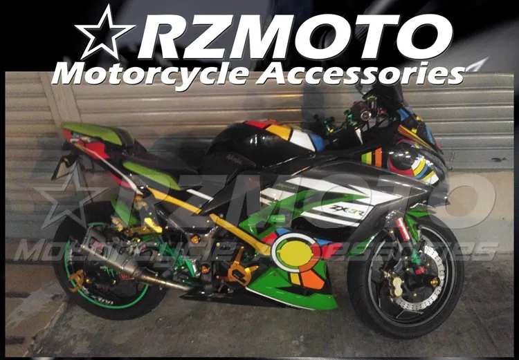 Набор обтекателей для мотоциклов, с дополнительной крышкой бака, для Kawasaki Ninja 300, EX300, 2013, 2014, 2015, 2016, 2017, 2018