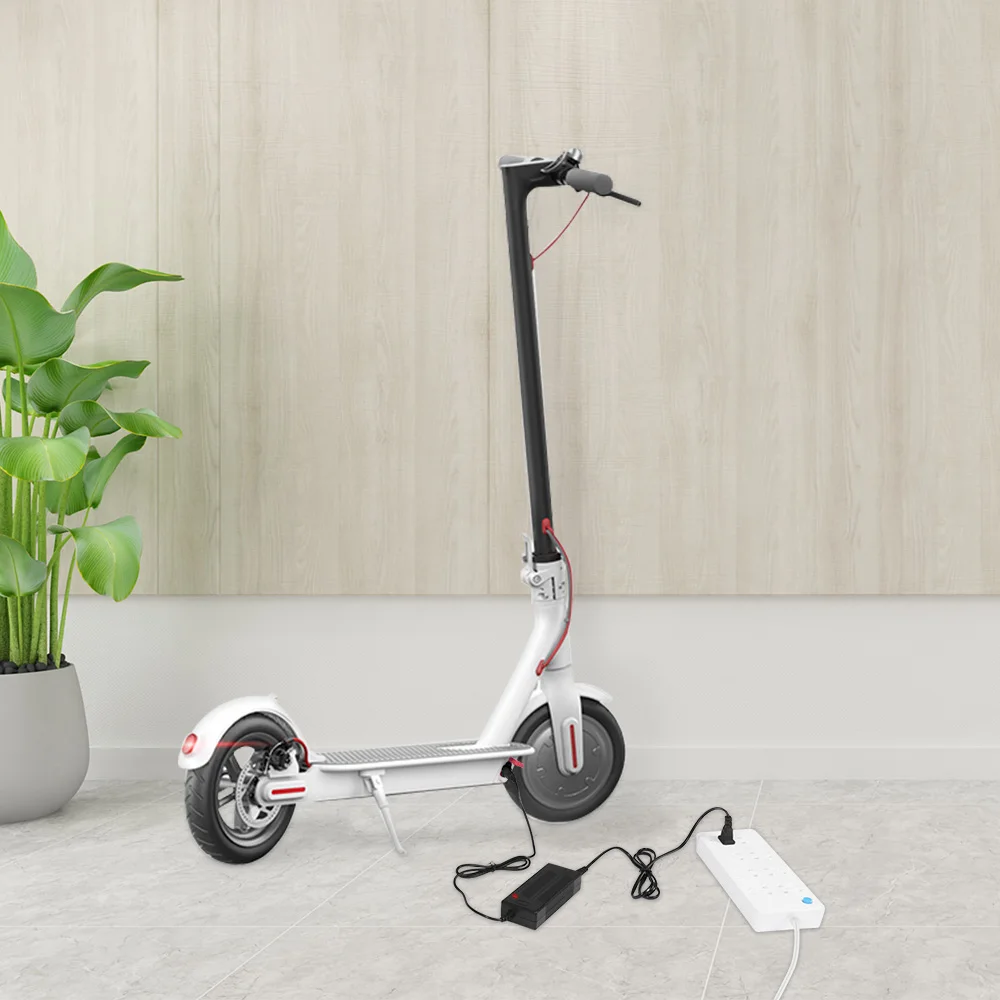 Зарядное устройство для электрического скутера 42 в 2 А адаптер Xiaomi M365 Ninebot Es1 Es2