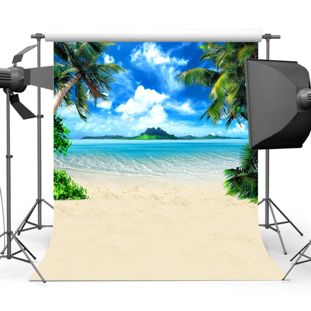 MOCSICKASandy пляж коаксет дерево фон голубое небо море остров фотография Фон