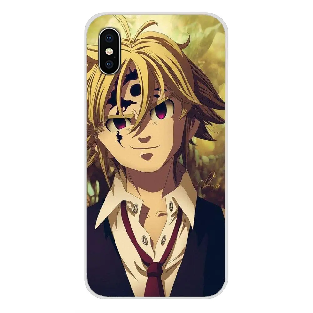 Мелиода из семи смертных грехов чехол для сотового телефона Samsung Galaxy S3 S4 S5 Mini S6 S7