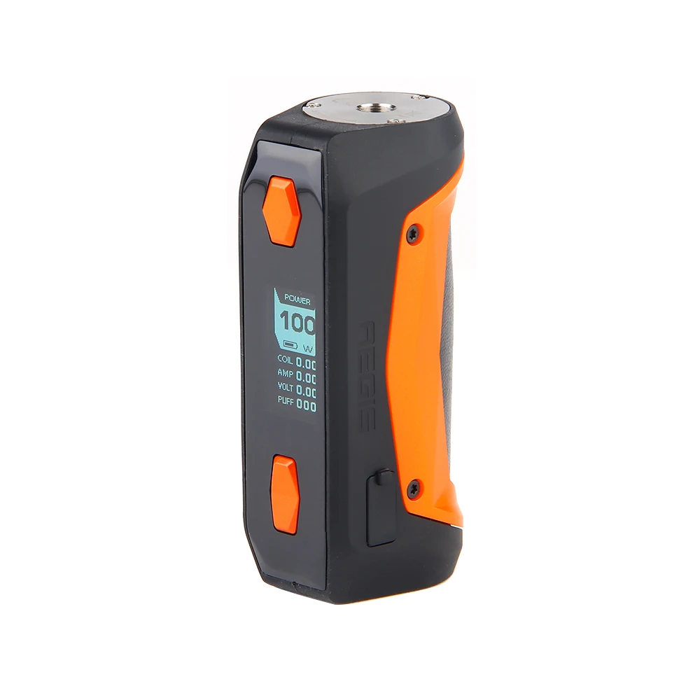Orange Aegis Solo Последняя версия! 2 шт. Geekvape Aegis X Mod 200W макс Выход& как 2,0 Чипсет VS Geekvape Aegis соло Mod электронные сигареты испаритель - Цвет: Orange Aegis Solo