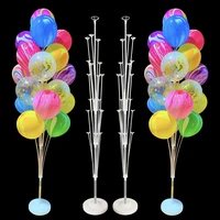 19tube balloons stand balloon holder column wedding party decoration baloon kids birthday party balons baby shower supplies