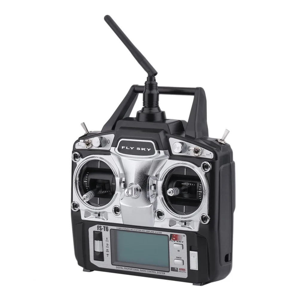 Радиосистема FlySky FS T6 Радиоуправляемый контроллер 2 4G 6 каналов передатчик +