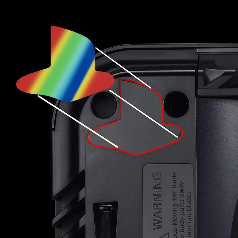DATA FROG 12 шт пользовательские виниловые наклейки для PS5 консоль Глянцевая логотип