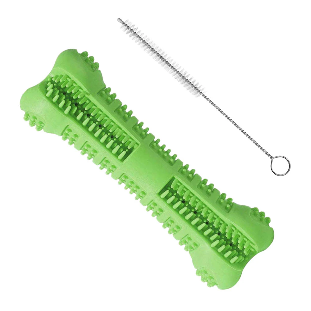 Зубная щетка для домашних животных силиконовая игрушка жевания плюшевых зубов