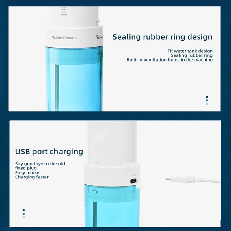 Портативный Ирригатор для полости рта Стоматологическая зубная щетка