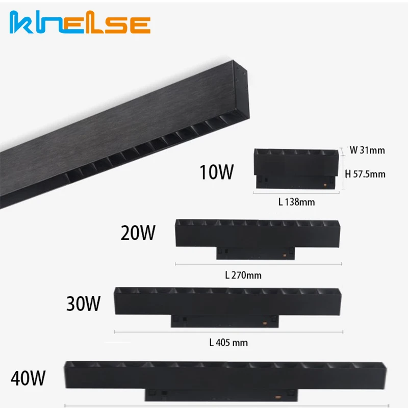 Bluetooth умная Регулируемая магнитная лампа светодиодный светильник рельсовый трек