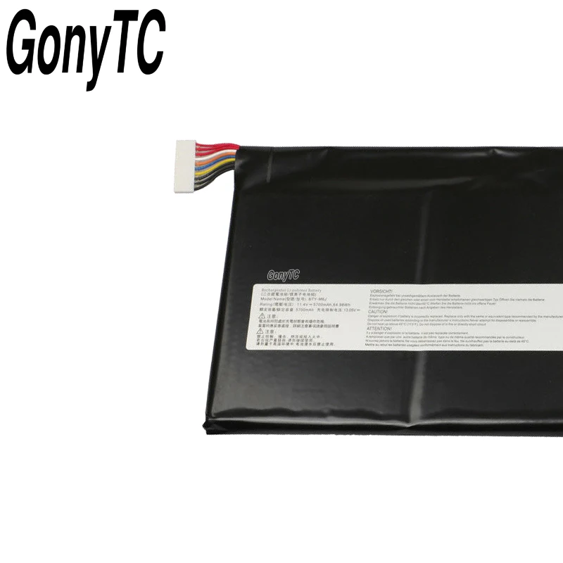 Новый BTY-M6J ноутбук Батарея для MSI GS63VR GS73VR 6RF-001US BP-16K1-31 9N793J200 планшетный ПК 11 4 V 5700