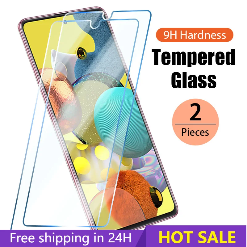 

2 шт.! Стекло для Samsung A51 A71 5G A41 A31 для Galaxy A21 A21S A12 A11 A02S A01 Core Защитная пленка для экрана