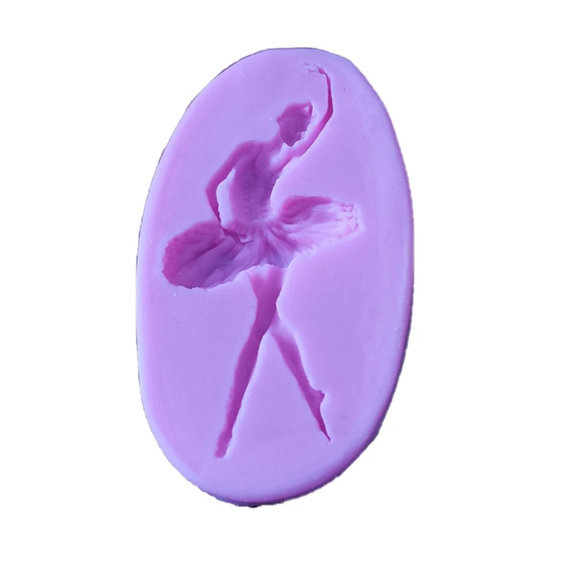 

Силиконовая 3D форма для балерины, Цветочная помадка, искусственная поверхность, формы для рукоделия, для выпечки конфет, шоколадной жвачки