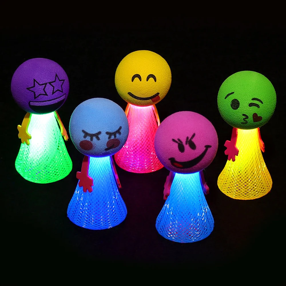 10 шт./лот антистресс Забавные игрушки прыгающие Мячи сжимаемые хип хоп прыжки